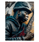 Rocking Out, Feeling Alive Sherpa Blanket - Beyond T-shirts